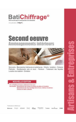 Exemple de recueil BatiChiffrage offert avec l’abonnement Recueil de prix second oeuvre pour étudiants
