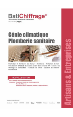Exemple de recueil BatiChiffrage offert avec l’abonnement Recueil de prix genie climatique pour étudiants