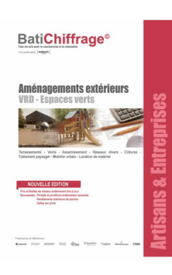 Exemple de recueil BatiChiffrage offert avec l’abonnement Recueil de prix aménagement exterieur pour étudiants